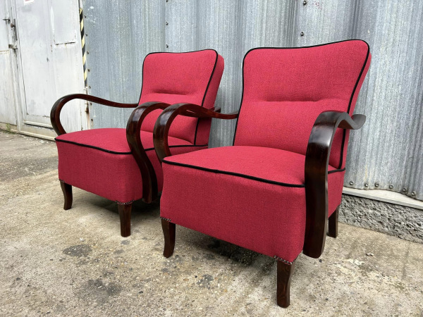 F103 - Krásne zreštaurované Art DECO kreslá - Cena 290€/ks 5