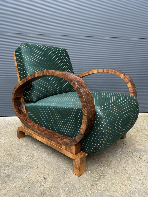 F199 - Famózne Art DECO kreslá - Cena 2.500€ / kus 8