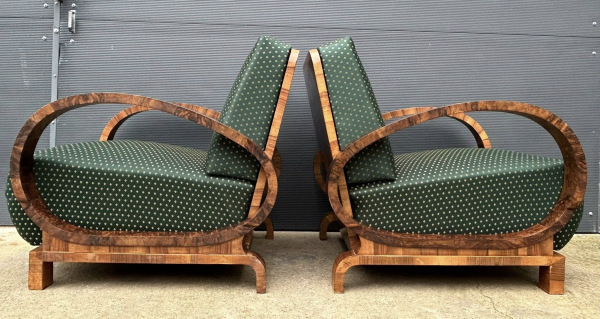 F199 - Famózne Art DECO kreslá - Cena 2.500€ / kus 2