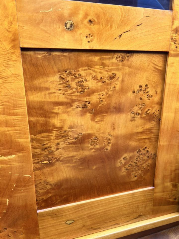 Empírová Knižnica vyrobená topoľového masívu - cena dohodou 9