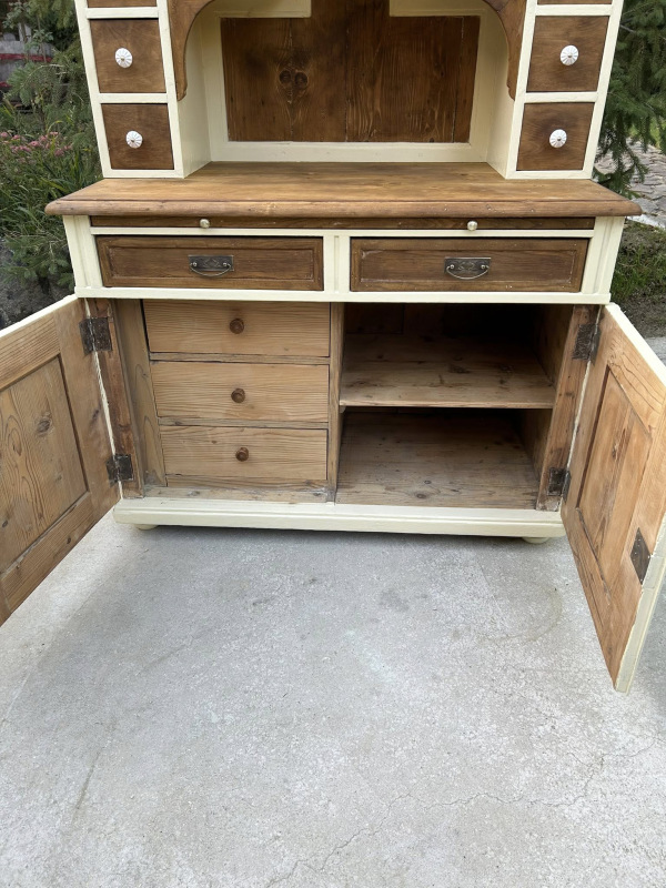 K92 - 12 šuflíkový vidiecky kredenc - Cena 680€ 5