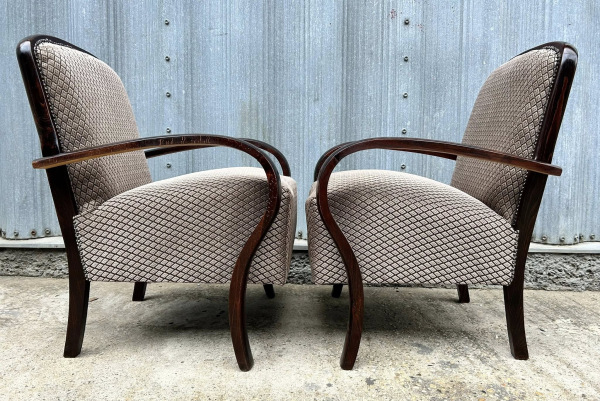 F171 - Decentné art decové kreslá s “Geo” poťahom - Cena 330€ / ks 1