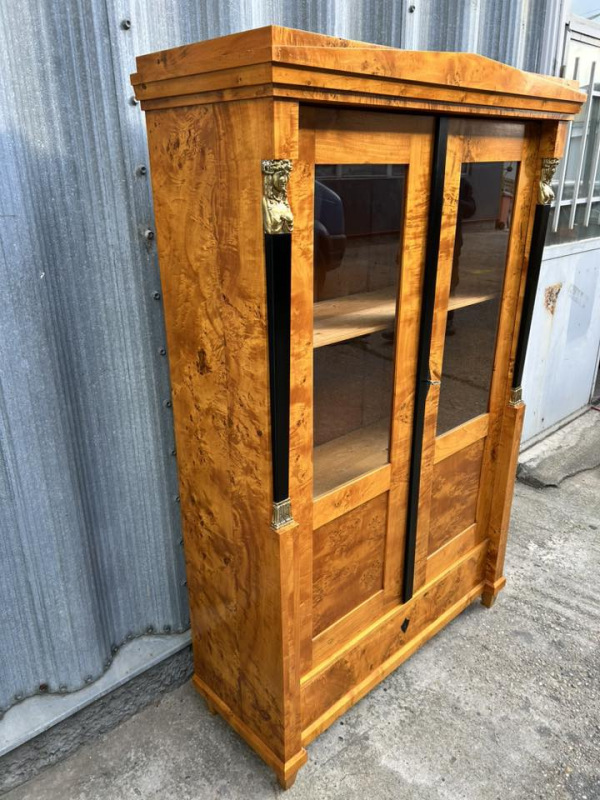 Empírová Knižnica vyrobená topoľového masívu - cena dohodou 2