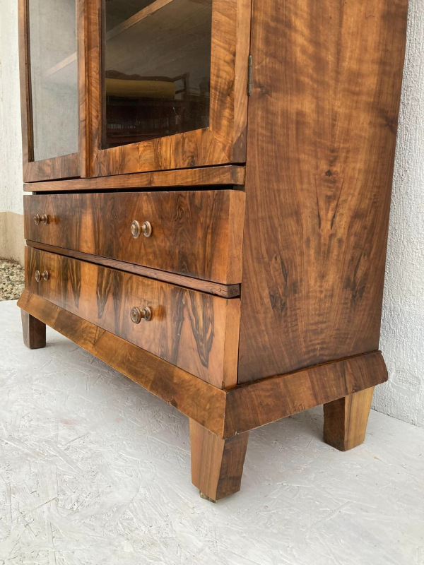 Vitrina Biedermeier kompletne zreštaurovaná - Cena 960 € 4