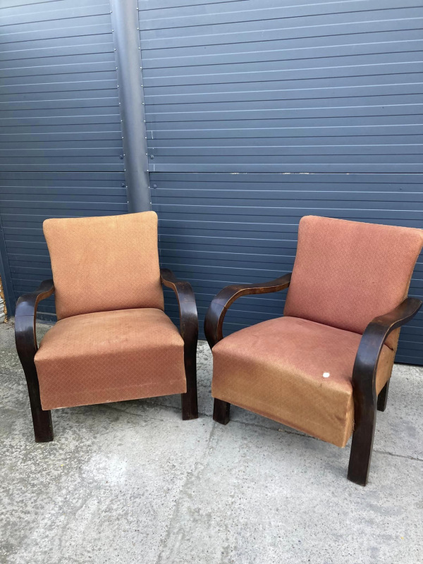 F007 - kreslá v štýle art deco - Cena 90€ / ks