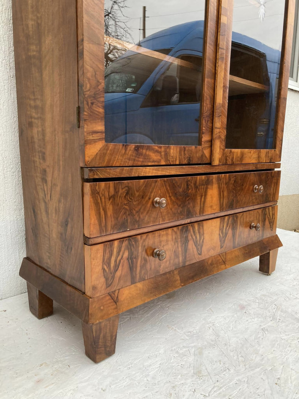 Vitrina Biedermeier kompletne zreštaurovaná - Cena 960 € 5