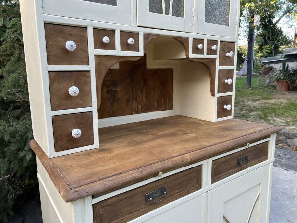 K92 - 12 šuflíkový vidiecky kredenc - Cena 680€ 4