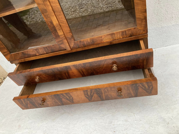 Vitrina Biedermeier kompletne zreštaurovaná - Cena 960 € 6