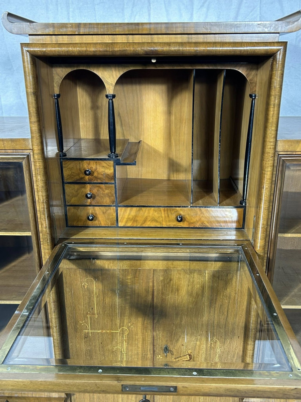 Art DECO kabinet-pisací sekretár s “ušami” - cena dohodou 3