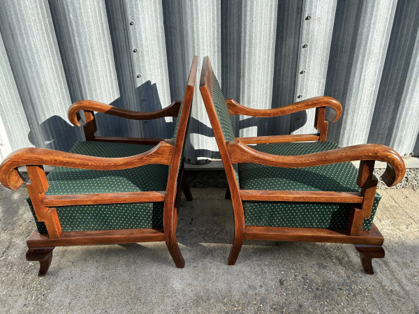 F210 - Nepredstaviteľne pohodlné Art DECO kreslá - Cena 580€/ks 2