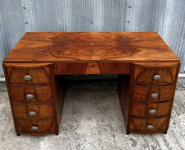 PSC06 - Pisací stôl Art DECO v štýle J. Halabalu. - Cena 950€ 1