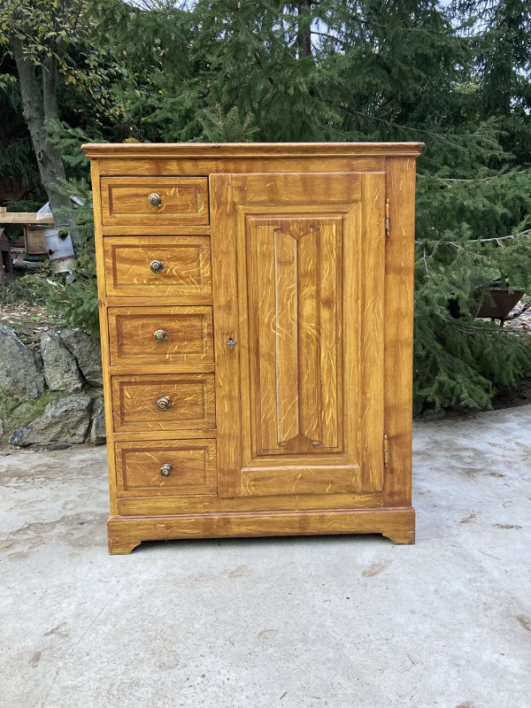 PS08 - Dobová potravinová skrinka / chlebník - Cena 420€ 4