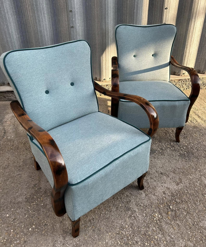 F135 - Art DECO Kreslá - Cena 290€ / kus 4