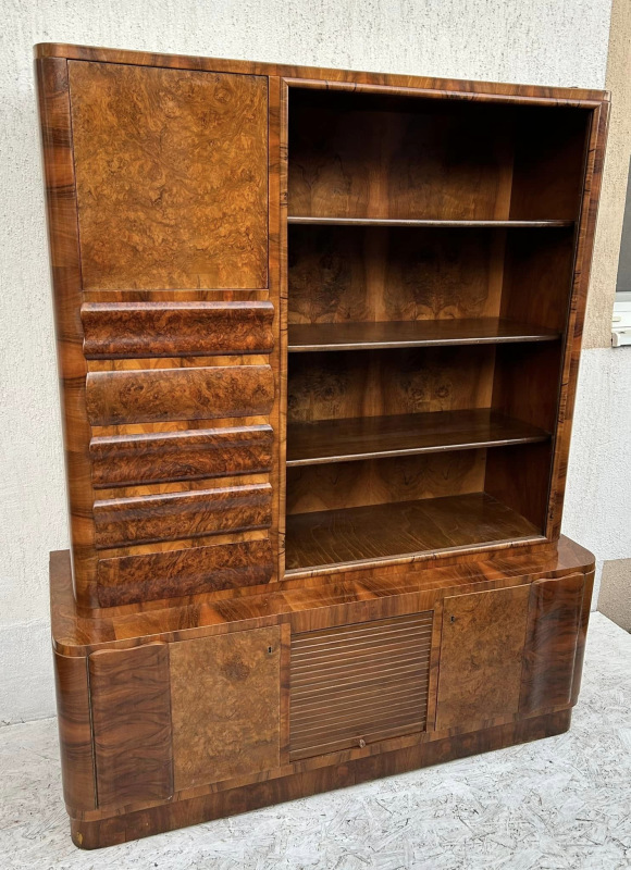 České art DECO Kabinet / sekretár / bar + malý príborník - Cena spolu 1440€. 1
