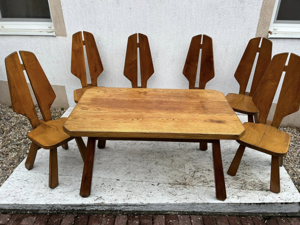 Dizajnové sedenie v štýle “Brutalist" r.1970 (moderna) - cena dohodou 3