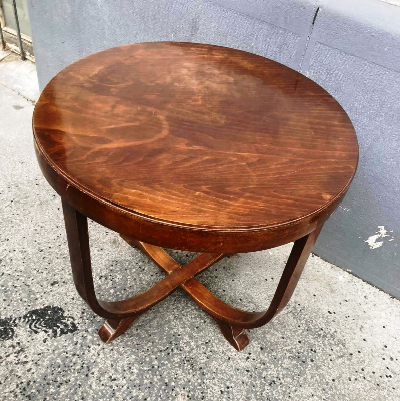 S20 - Art deco stolík s ohýbaného dreva - Cena 490€ 3