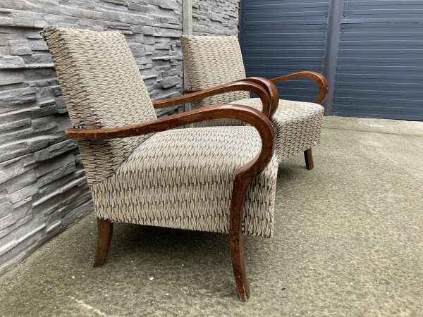 F012 - kreslá v štýle art deco - Cena 90€ / ks 1