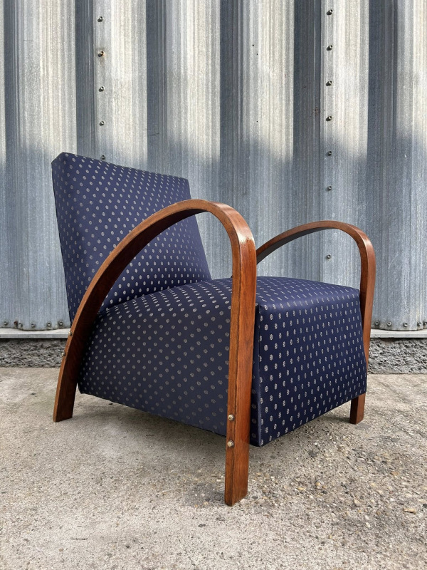 F209 - Ikonické Art DECO kreslá - Cena za pár 1.400€ 4