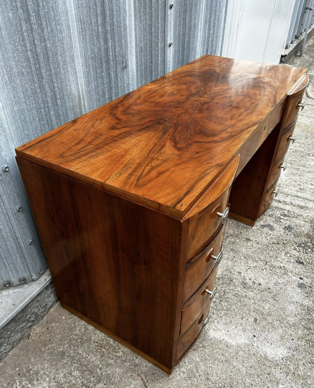 PSC06 - Pisací stôl Art DECO v štýle J. Halabalu. - Cena 950€ 5