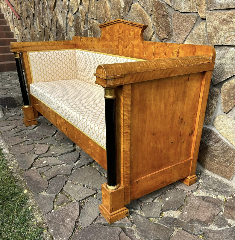 Sofa Biedermeier (1862). Zberateľský kus…! Cena na vyžiadanie. 6