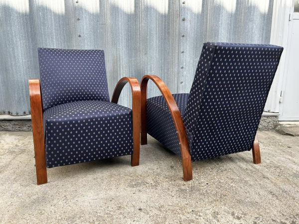 F209 - Ikonické Art DECO kreslá - Cena za pár 1.400€ 1