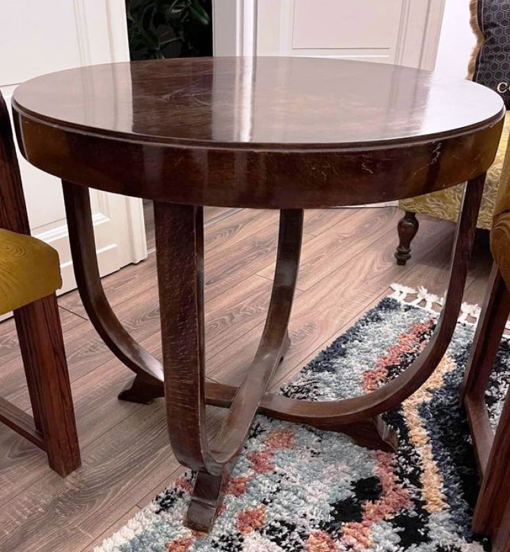 S20 - Art deco stolík s ohýbaného dreva - Cena 490€ 2