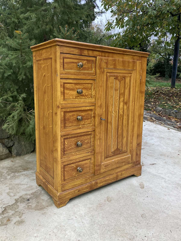 PS08 - Dobová potravinová skrinka / chlebník - Cena 420€ 1