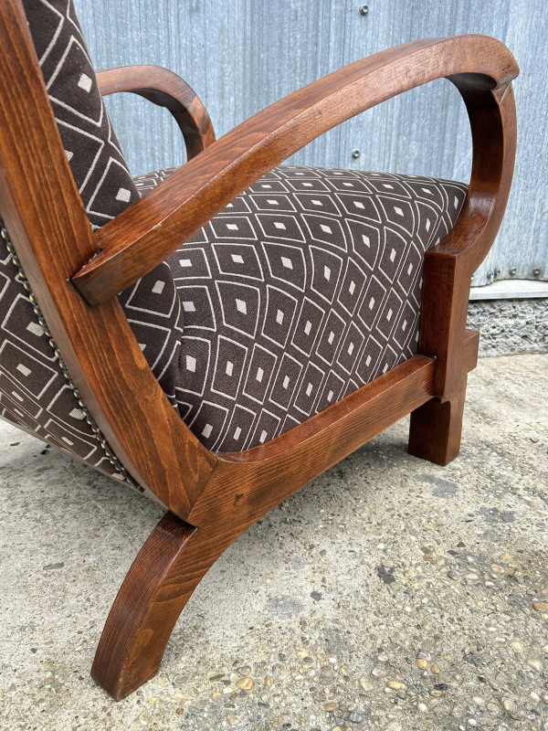 F198 - Dobová Art DECO Sedacia súprava - Cena 2.500€ 9