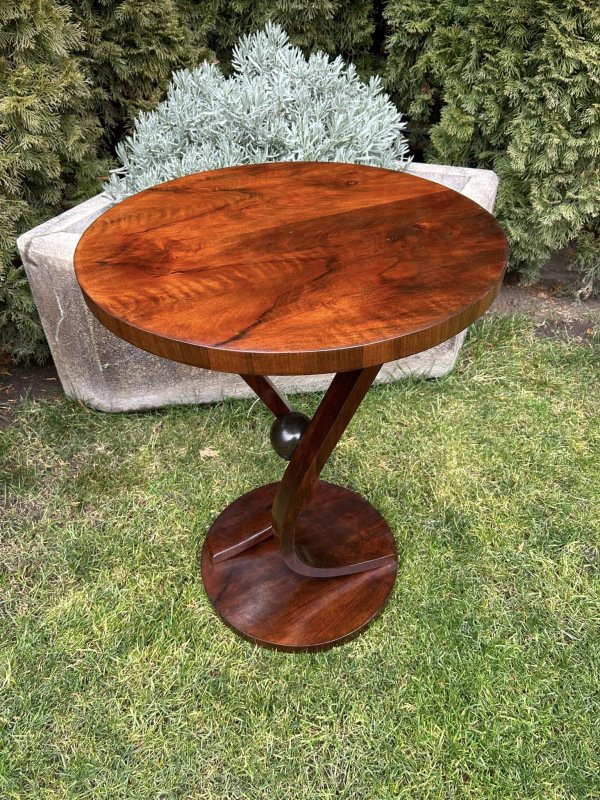 S45 -Dizajnový Art DECO stolík Zreštaurovaný - Cena 590€ 1