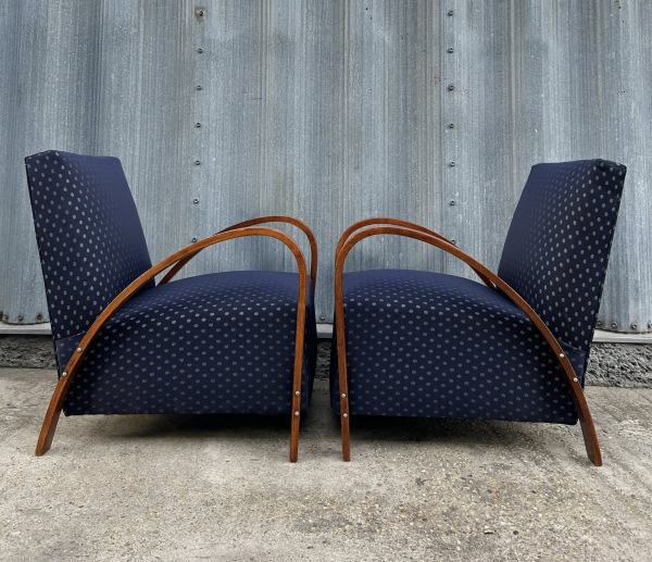 F209 - Ikonické Art DECO kreslá - Cena za pár 1.400€ 2