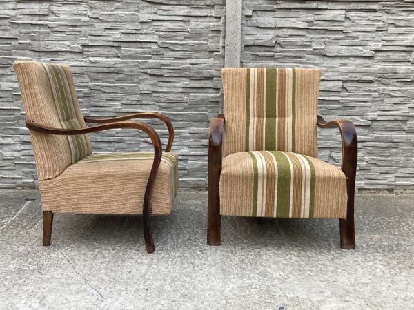 F058 - kreslá v štýle art deco - Cena 90€ / ks.