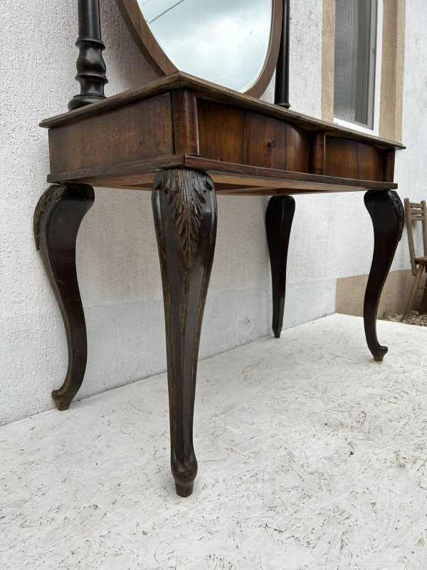 Konzolový toaletný stolík so zrkadlom - Cena 290 € 3