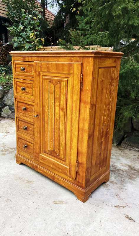 PS08 - Dobová potravinová skrinka / chlebník - Cena 420€ 5