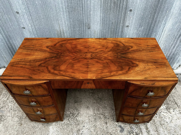 PSC06 - Pisací stôl Art DECO v štýle J. Halabalu. - Cena 950€ 3