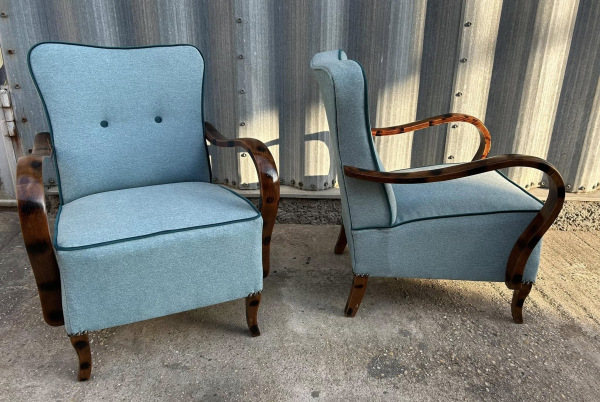 F135 - Art DECO Kreslá - Cena 290€ / kus 5