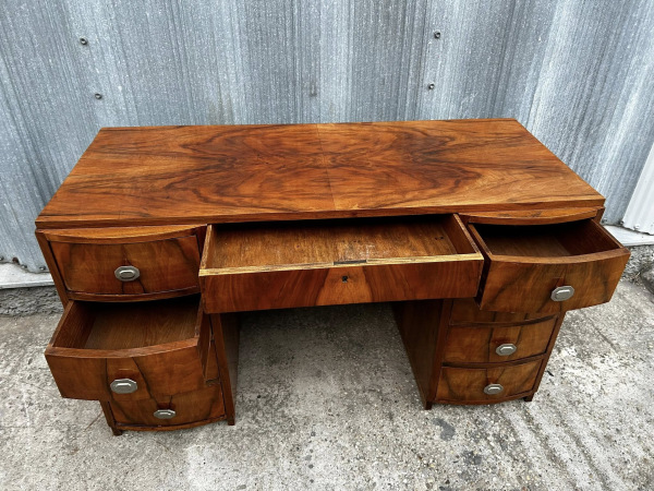 PSC06 - Pisací stôl Art DECO v štýle J. Halabalu. - Cena 950€ 8
