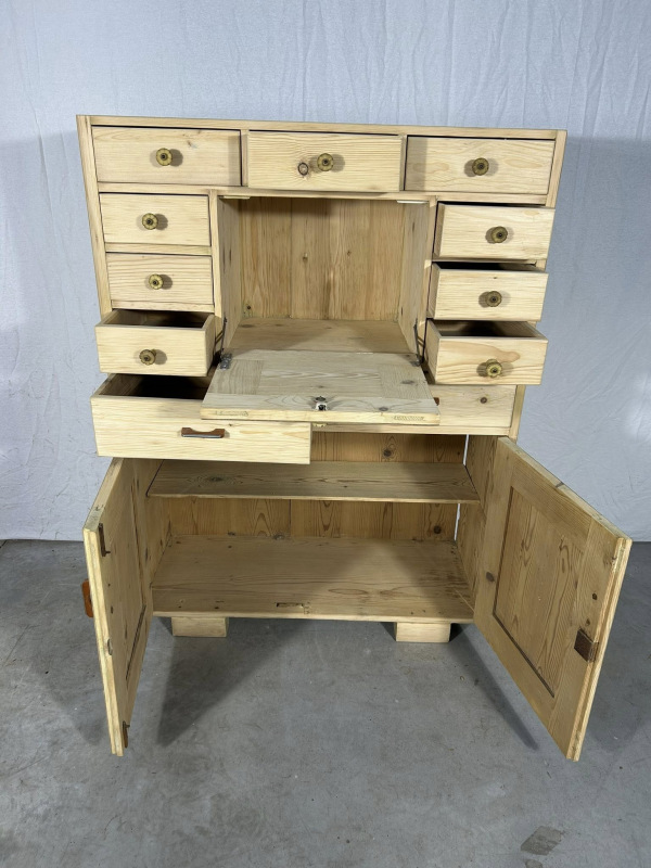 K95 - vintage kredenc / skrinka / potravinová skrinka so šuflíkmi - Cena 390€ 3