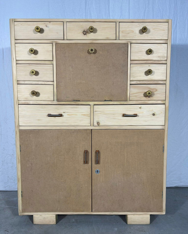 K95 - vintage kredenc / skrinka / potravinová skrinka so šuflíkmi - Cena 390€ 1