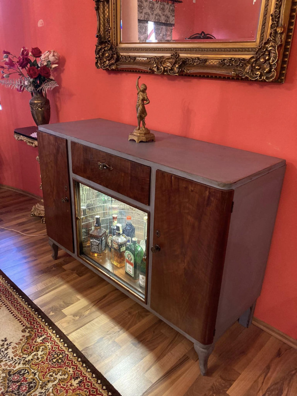 VIN04 - dizajnová vinotéka (Alkoholový bar) s osvetlením. - Cena 390€ 3