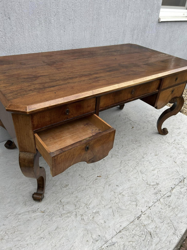 Písací stôl (neskorý Biedermeier) - Cena dohodou 8