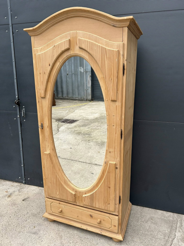 SKR06 - Vidiecká skriňa so zrkadlom - Cena 290€ 2