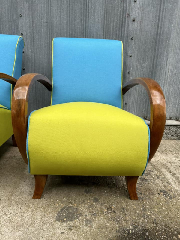 F101 - Art DECO kreslá (veľké “C-čka) - Cena 490/ks 4