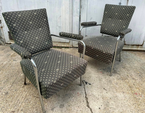 F109 - Funkcionalistické / bauhaus sedenie - Cena za komplet 300€