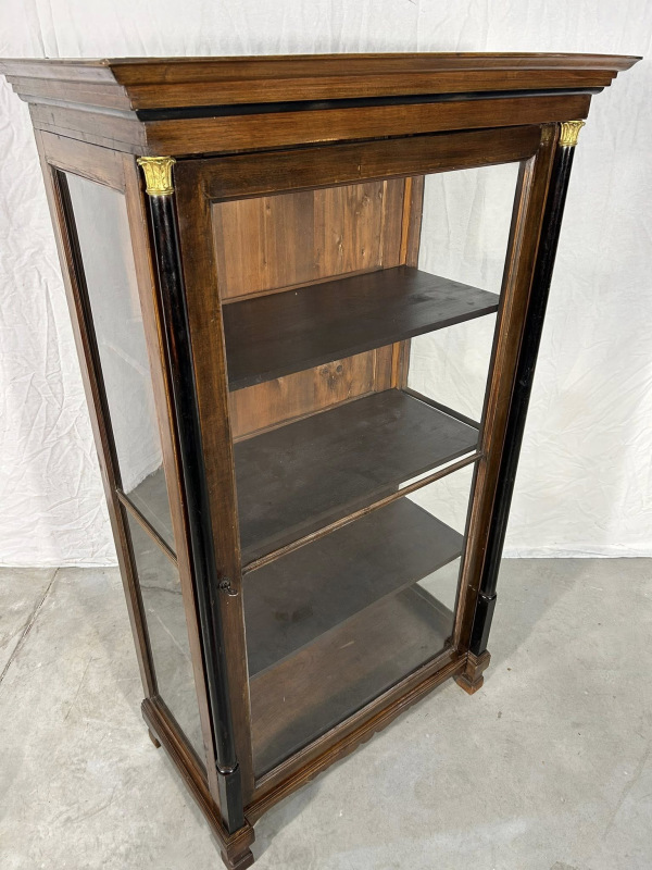 Starožitná “dobová” plnostĺpová vitrína Biedermeier - Cena 690 € 5
