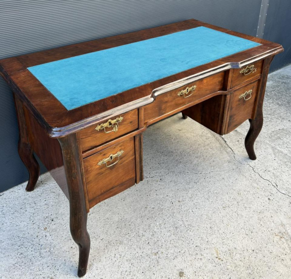 Písací stôl Biedermeier (r. 1875) zrenovovaný - cena 750 € 9
