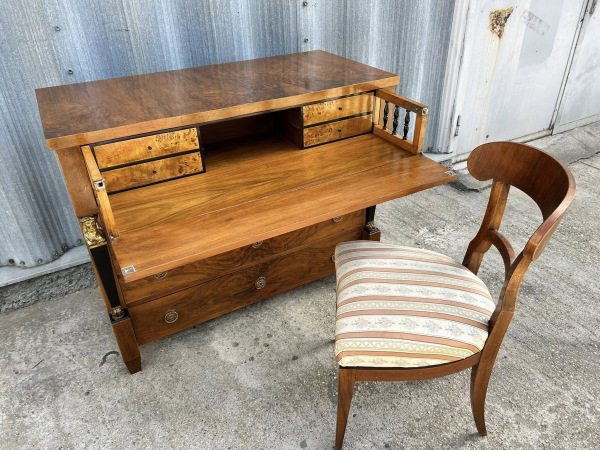 Empírová písacia komoda / pracovňa - Cena na vyžiadanie 8