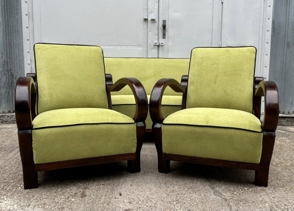 F216 - Art DECO sedacia súprava - Cena 2.400 € 8