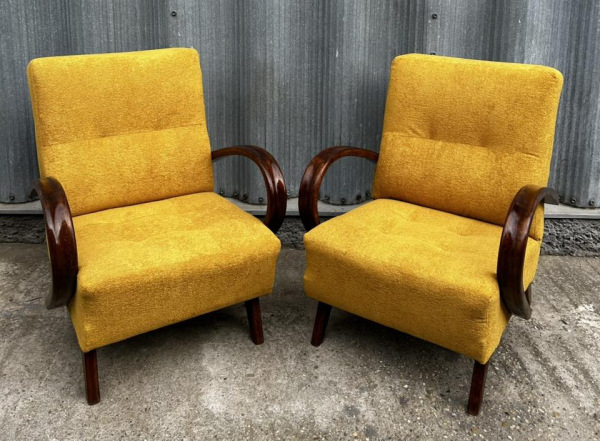 F147 - Dizajnové kreslá od českého návrhára Františka Jiráka - Cena 290€/kus 3