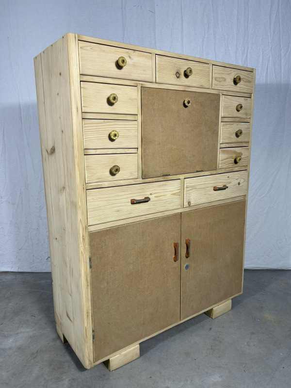 K95 - vintage kredenc / skrinka / potravinová skrinka so šuflíkmi - Cena 390€