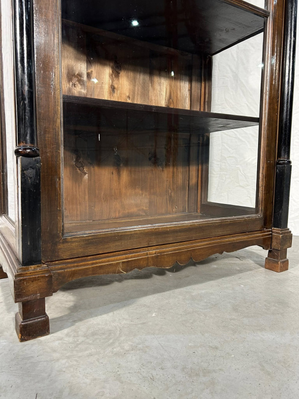 Starožitná “dobová” plnostĺpová vitrína Biedermeier - Cena 690 € 3